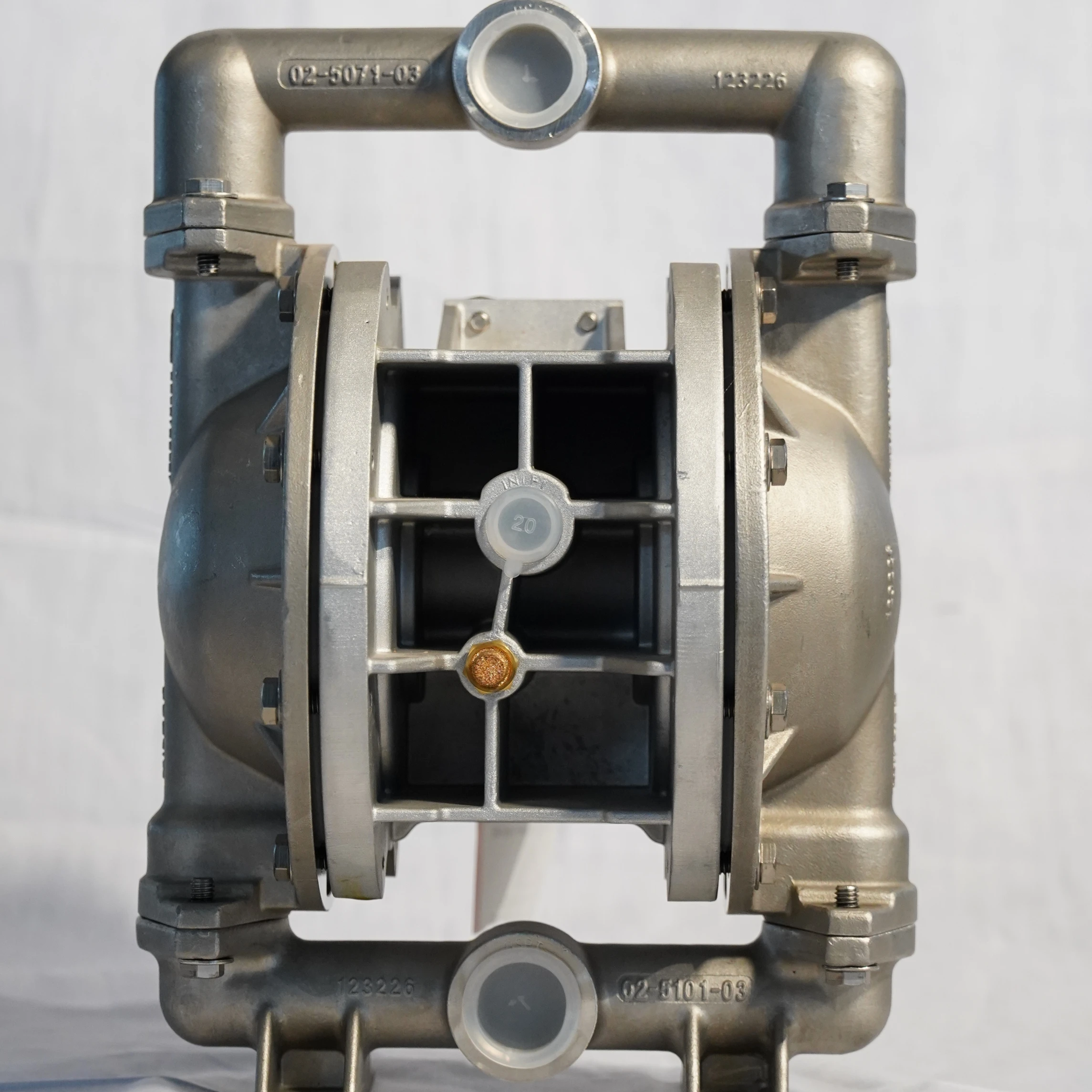 

316 Stainless Steel PR260 Pump For Acids & Solvents | BNS/FKM Diaphragm Options