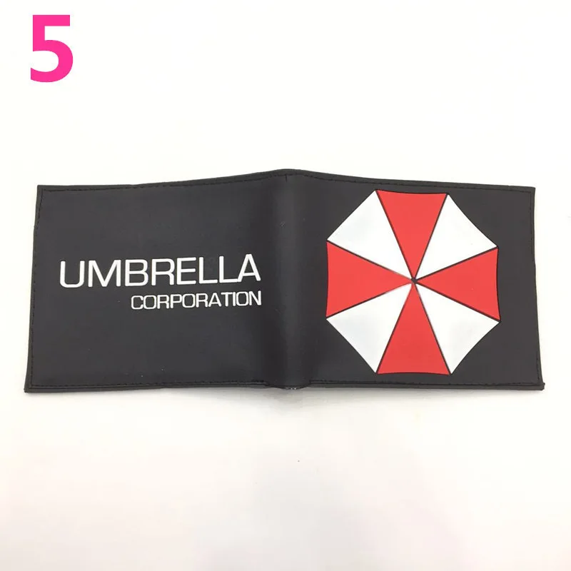 Protective umbrella anime Residents Evil wallet short male and female students anime peripheral wallet wallet card bag gift