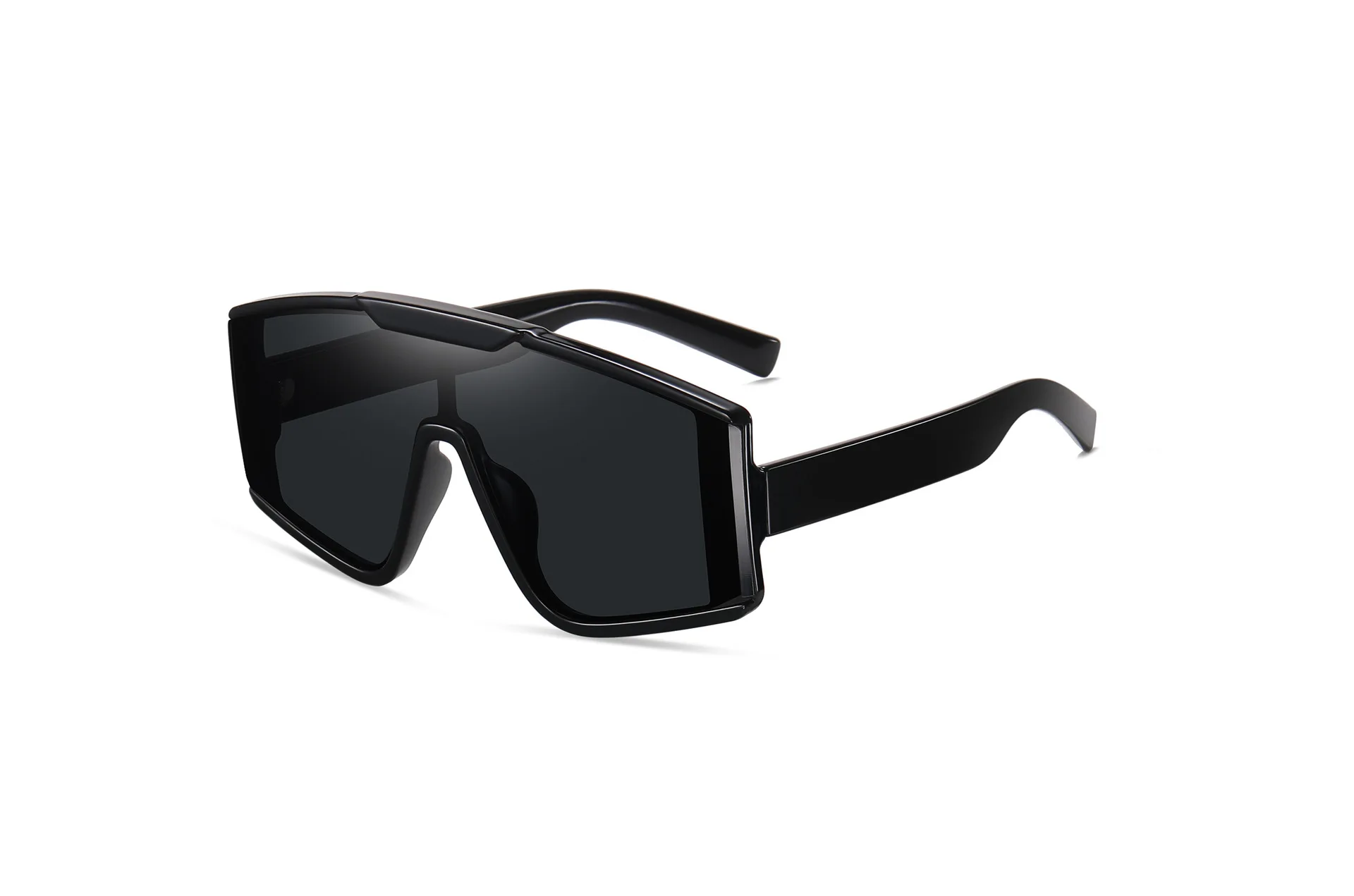 

Men's and Women's Large Frame Personalized Fashionable Colorful Polarized Sunglasses Street Photography UV Resistant Glasses