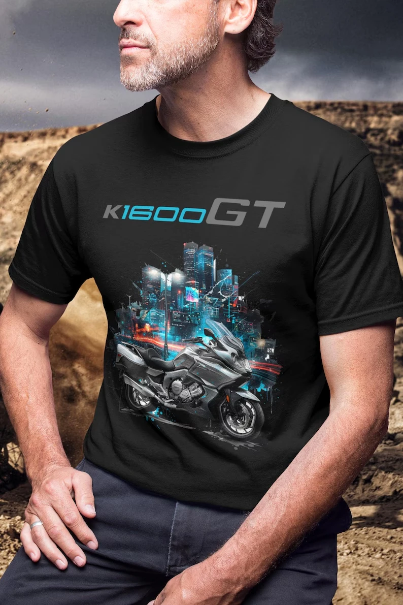 K 1600 GT T Shirt The Ultimate Sport Tourer Tee for Biker Fans Inline Six Rider Top Motorcycle Cotton T-shirt Unisex