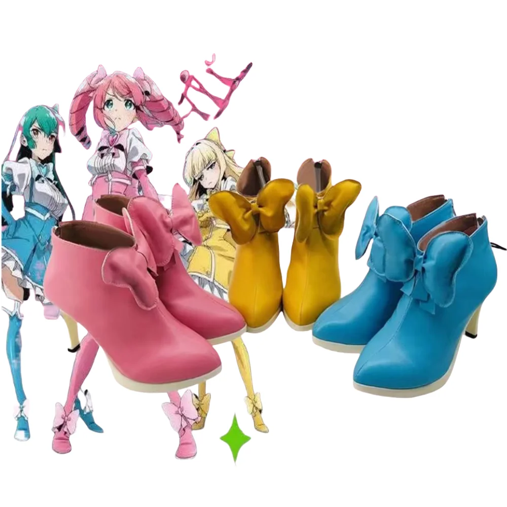 Gushing over Magical Girls Hanabishi Haruka Cosplay Shoes Minakami Sayo Anime Tenkawa Kaoruko Halloween For Woman Men Shoes