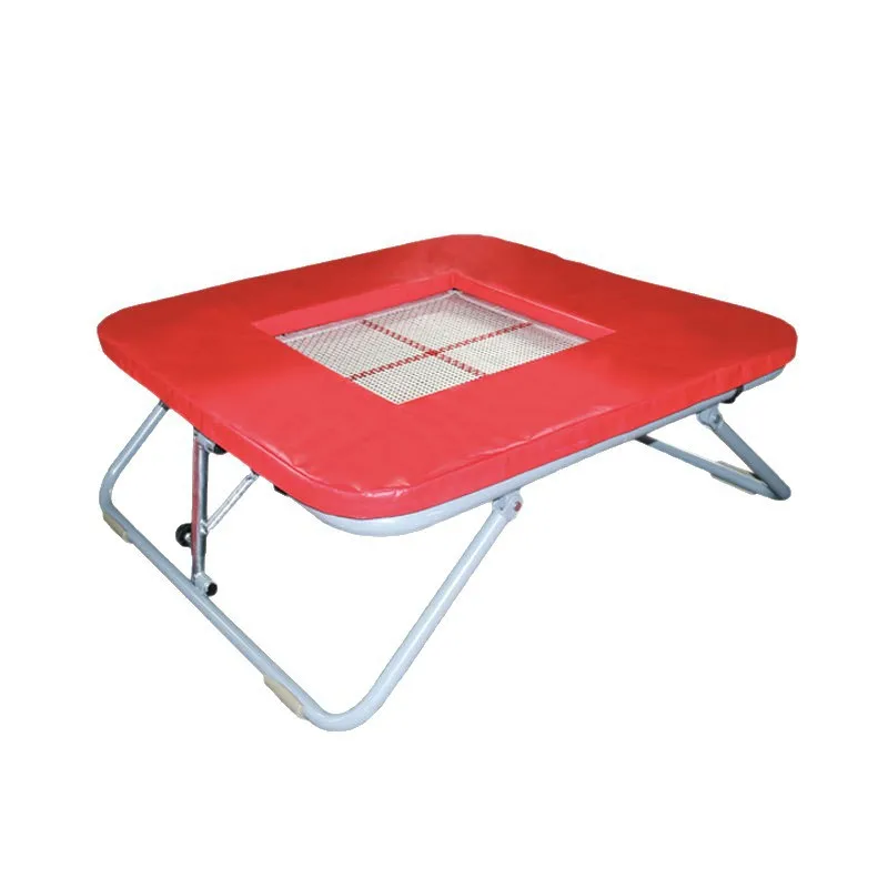 Gymnastics square trampoline adult children steel frame bouncing trampoline