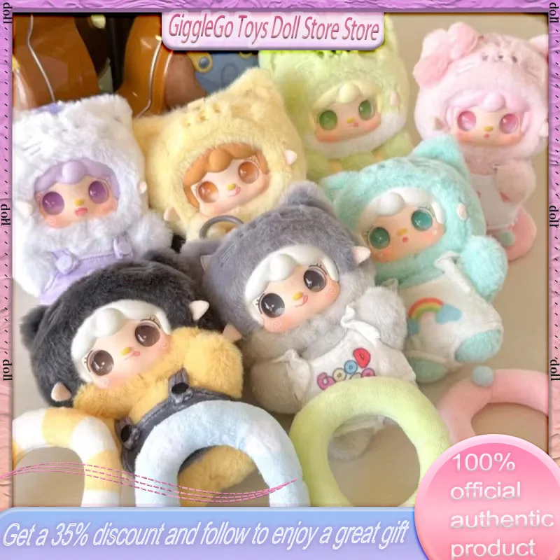 

Authentic Yooki Oxygen Meow Summer Party Blind Box Doll Bag Pendant Desktop Ornament Doll Kawaii Anime Female Birthday Gift