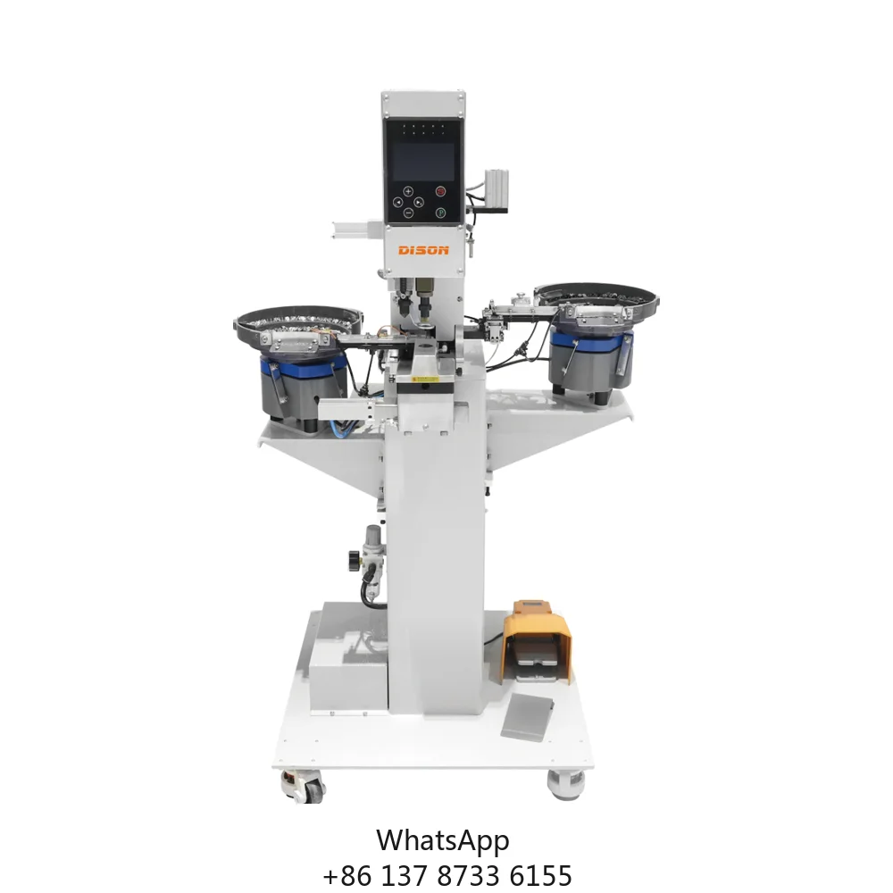 DS-9813 Automatic Electric Punching And Attaching Button Machine