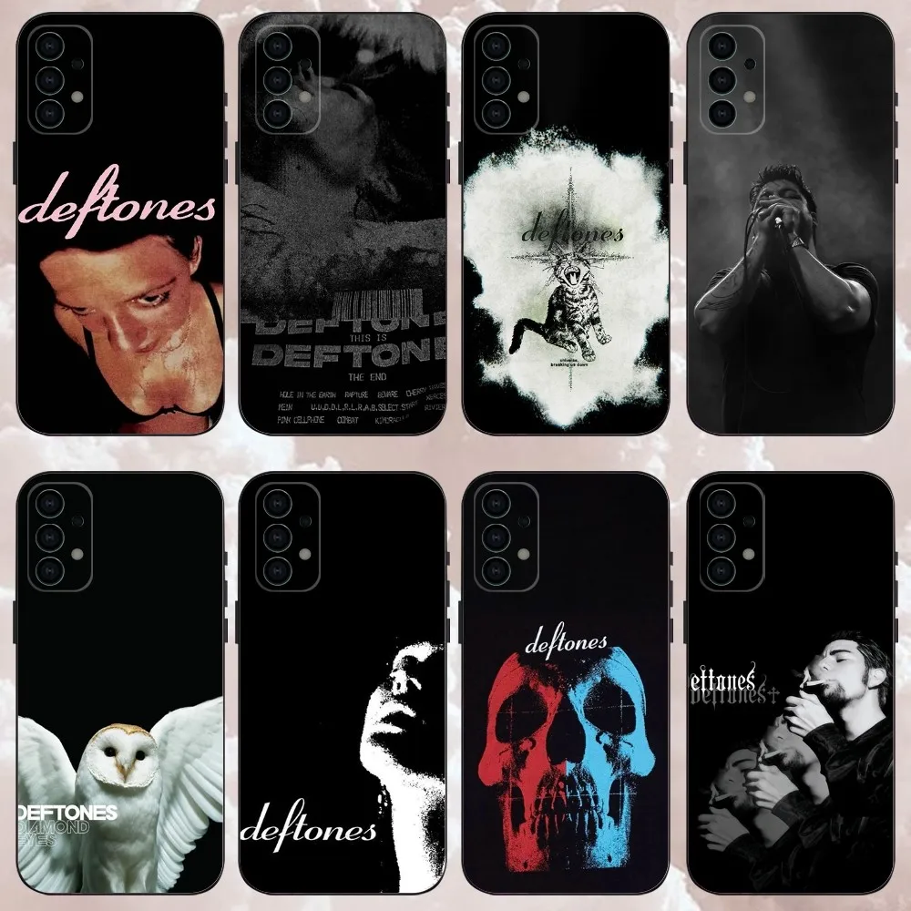 

Band D-Deftones Phone Case For Samsung Galaxy A13,A21s,A22,A31,A32,A52,A53,A71,A80,Soft Black Shell