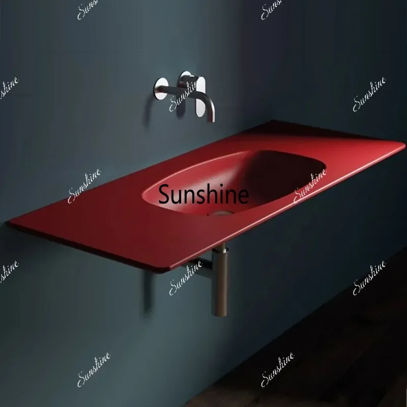 YYWashbasin household bathroom, balcony floor type, simple and modern