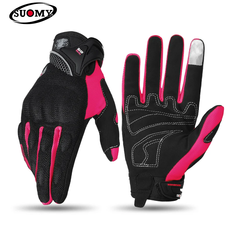 SUOMY Motorrad Reiten Handschuhe Moto Handschuhe Volle Finger Motocross Luvas Da Moto Motorrad Handschuhe Guantes Motociclista, мото перчатки,