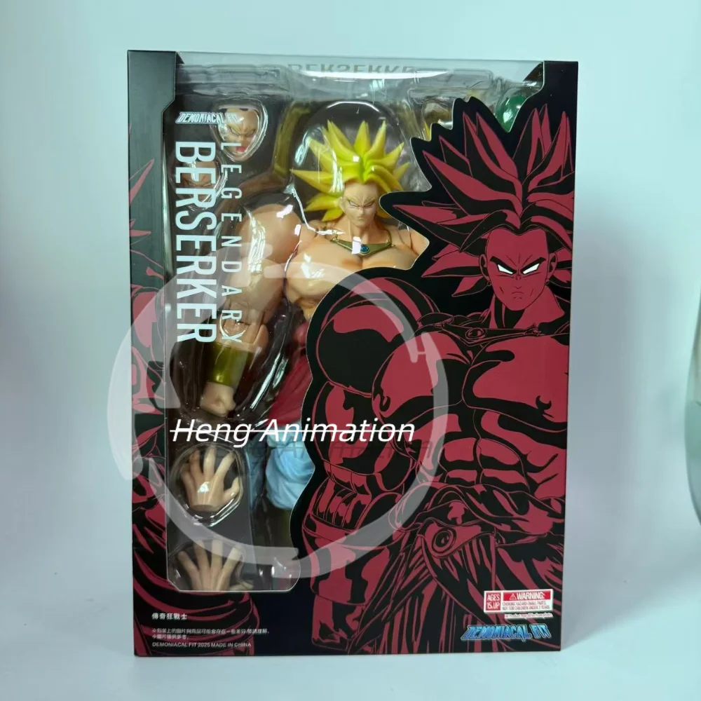 متوفر في المخزون لعبة دراغون بول شيطاني صالح DF SHF الأسطوري Berserker شاتر الكون برولي عمل الشكل لعبة نموذج هدية