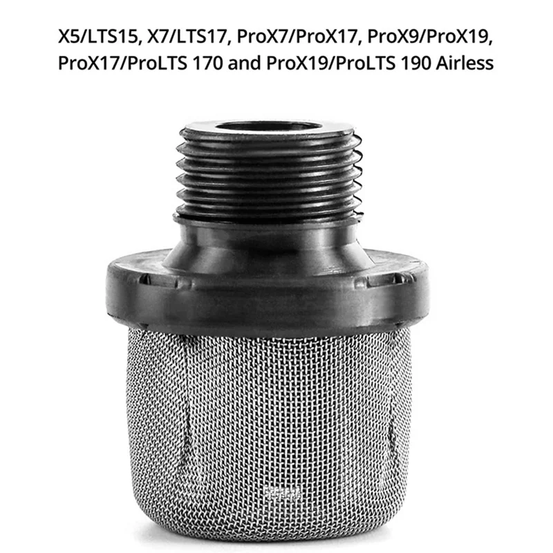 288716 Inlet Suction Strainer and 288749 Airless Spray Machine Filter Combination Fit for Airless Sprayer Painter