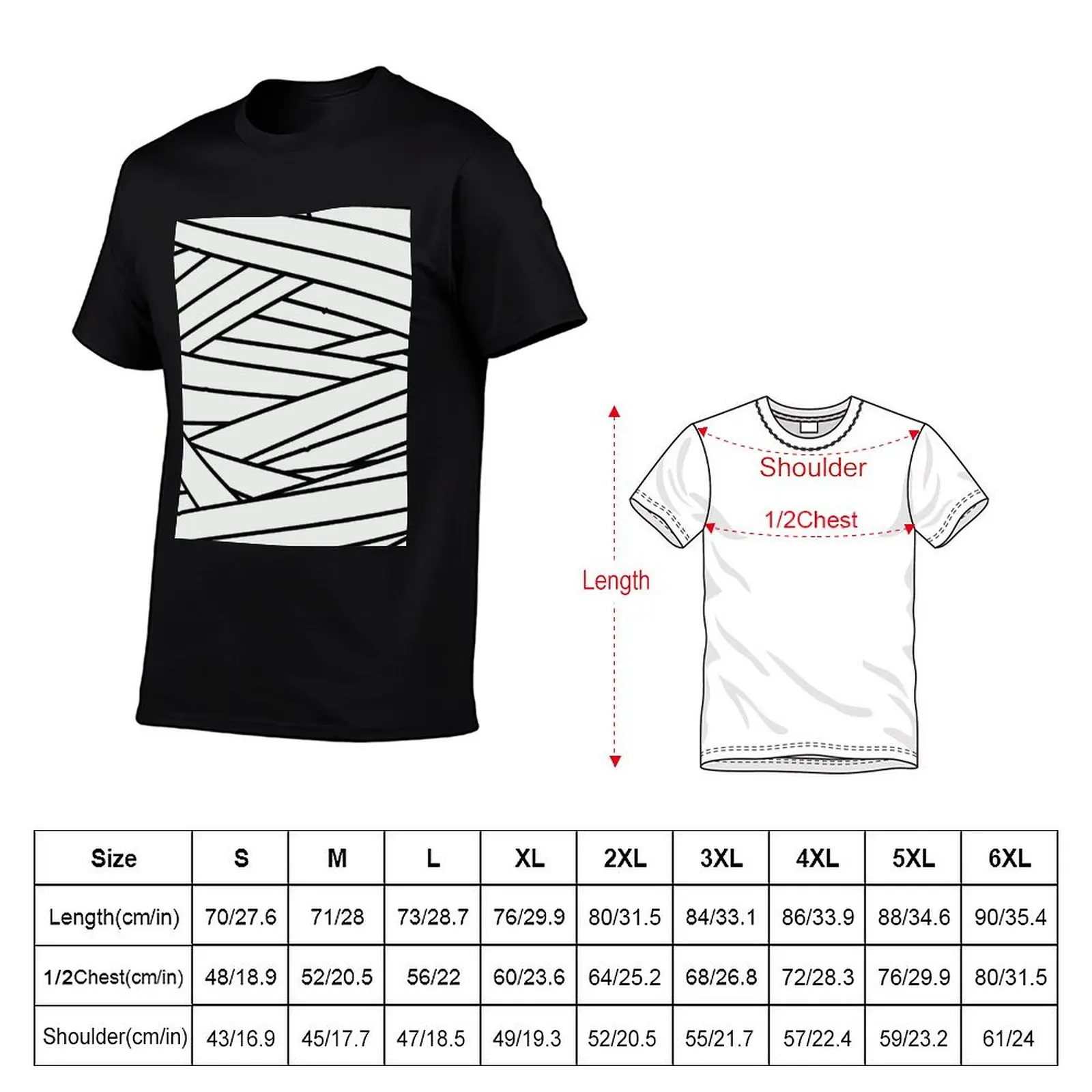 Anime Ninja Bandage Aesthetic T-Shirt vintage clothes summer top mens t shirts pack