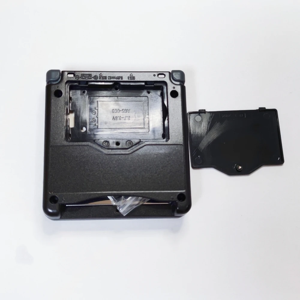 GBASP شل الإسكان لاستبدال GBA SP ، حافظة مع أزرار ، عدسة شاشة لوحة الاسم ، ملصقا مفك البراغي ، DIY بها بنفسك إصلاح