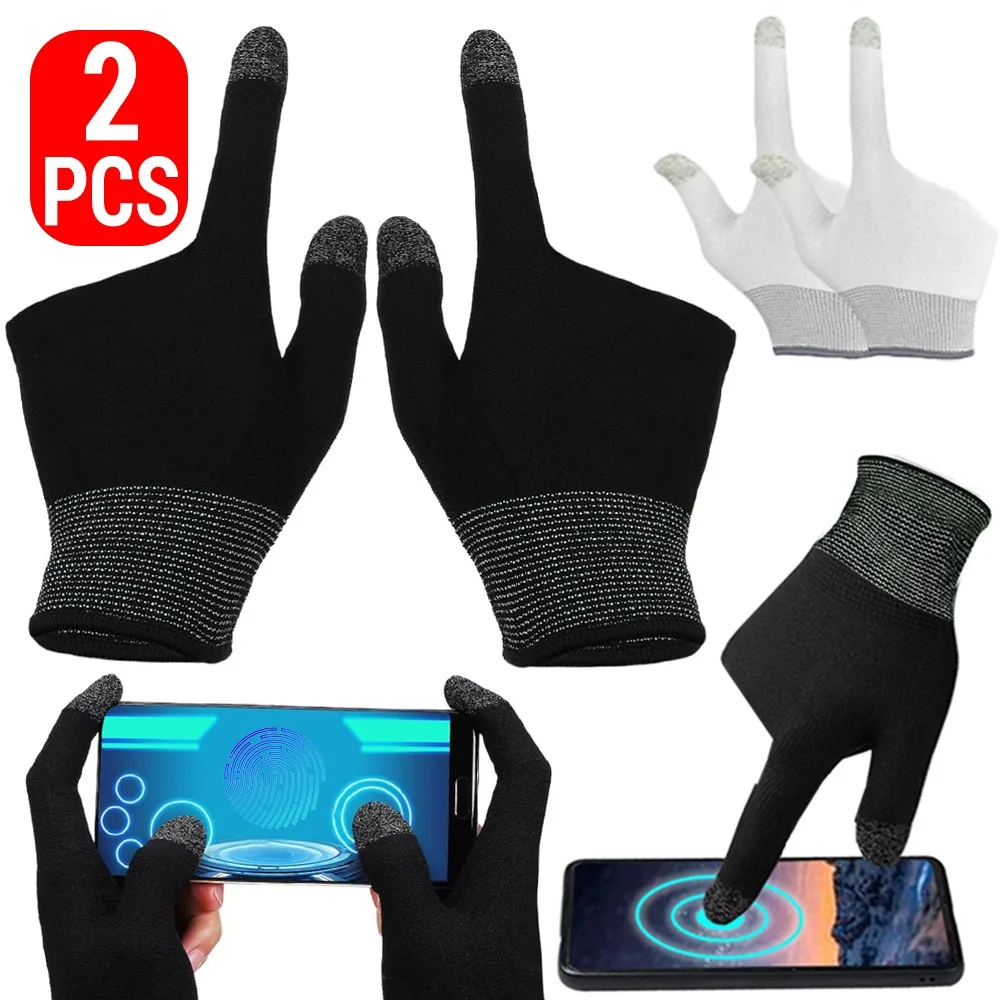 قفازات إصبع الإبهام للاعبين، قفازات ألعاب محمولة غير قابلة للخدش، قفازات مريحة مقاومة للعرق، ملحقات الألعاب