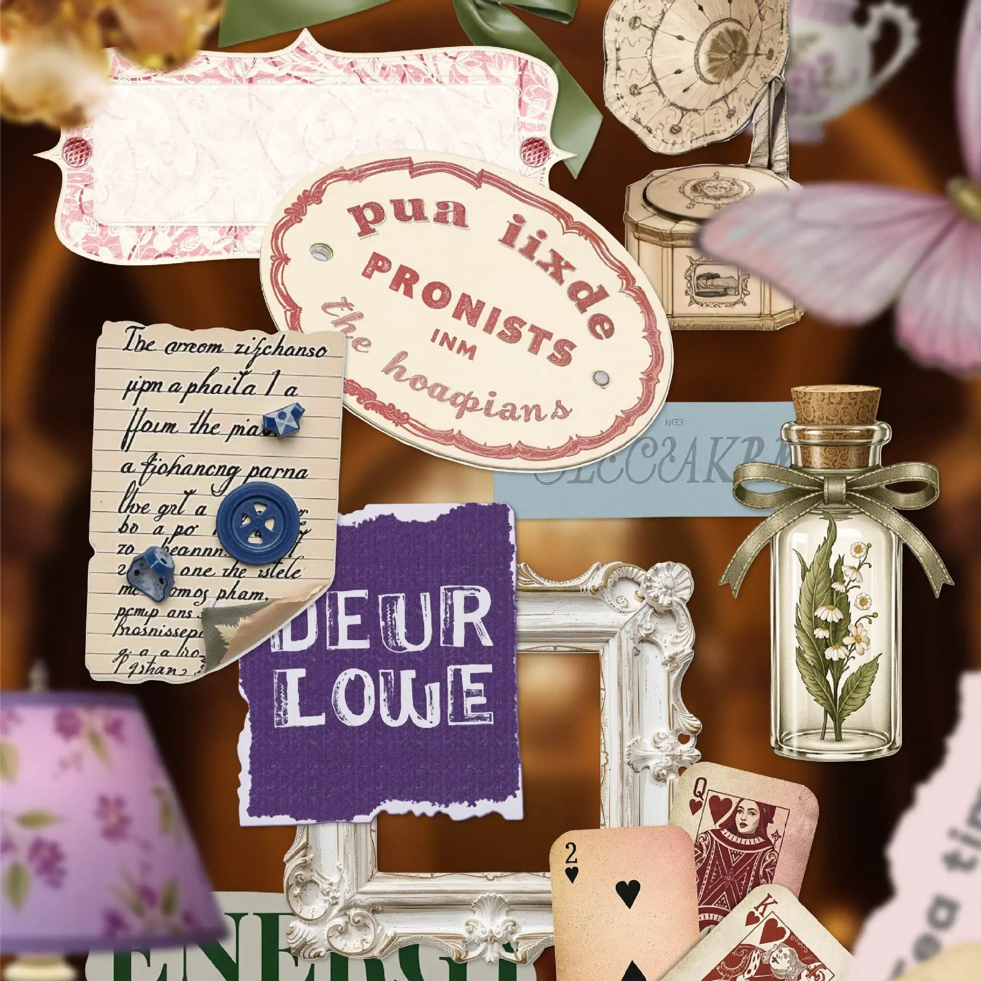 20sets Kawaii Stationery Stickers Retro Time Capsule Junk Journal Planner Decorative Sticker Scrapbooking