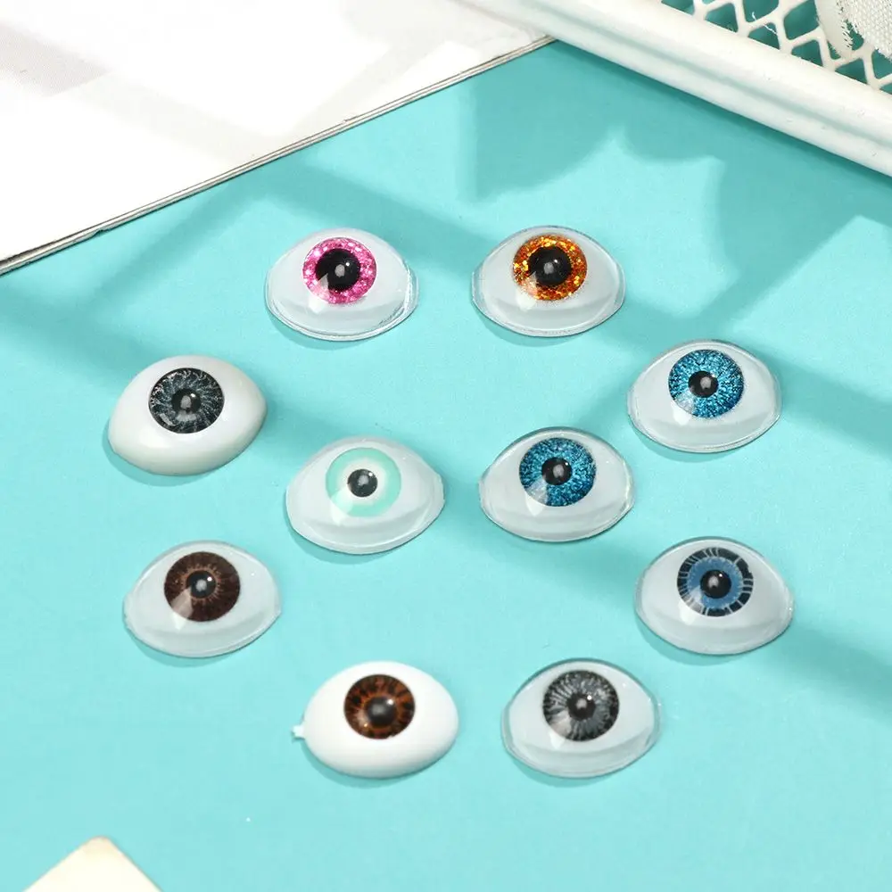 1Pair Girl Gift 10mm For BJD Dolls Puppet Making Doll Safety Eyes Dinosaur Eye Accessories DIY Craft