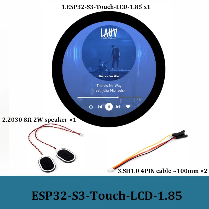 Variant: ESP32-S3-Touch-1.85