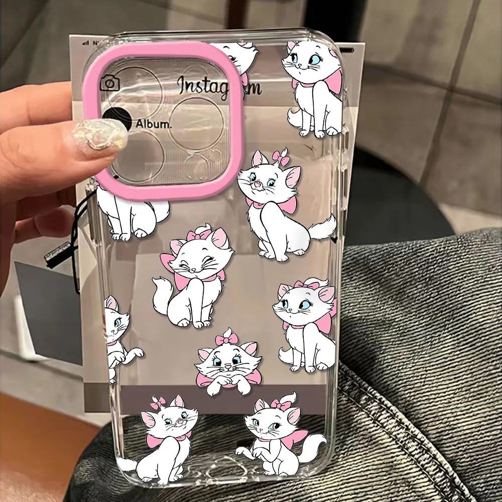 Toy Story Woody Mary Cat Clear Space Phone Case For Vivo Y19 Y21 Y28 Y36 Y52S Y55S Y73S Y75 Y78 Y100 4G 5G Transparent Cover