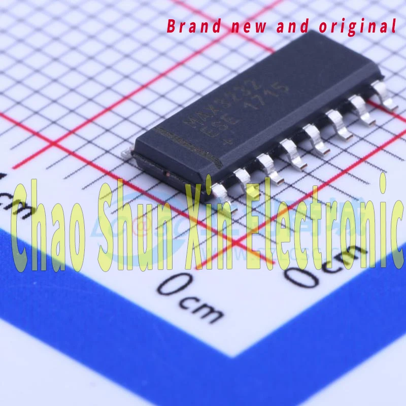 

Brand New Original Max3232Ese+T Package Soic-16 Rs232 Transceiver Integrated Circuit Chip Ic Digital Components Max3232Ese