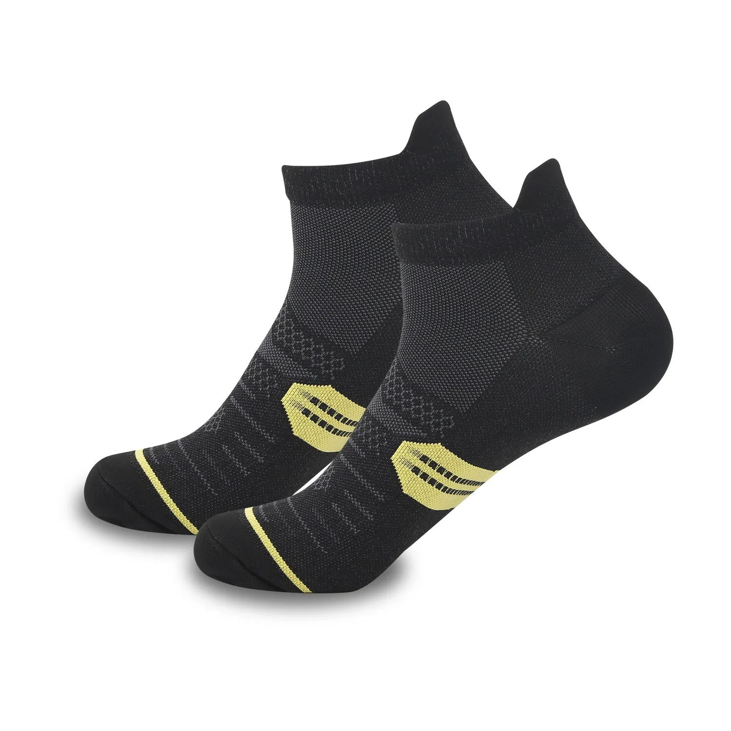 

Профессиональные спортивные носки для мужчин и женщин, тонкие эластичные компрессионные короткие носки для фитнеса, бега и езды на велосипеде, S/M, M/L