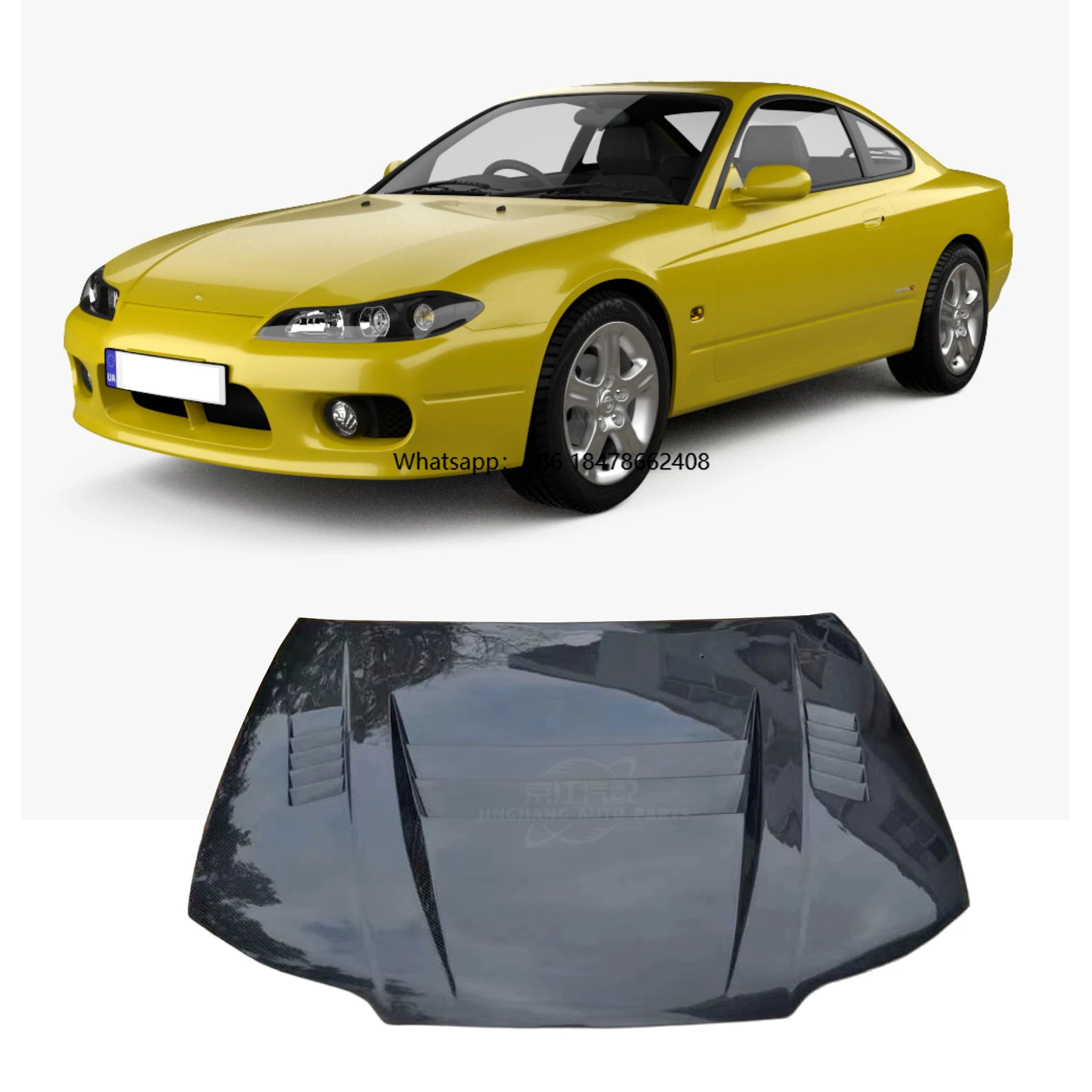 

Wholesale Customized Open Hole Carbon Fiber Engine Hood for S15 Silvia S15 Modified Cars New Condition