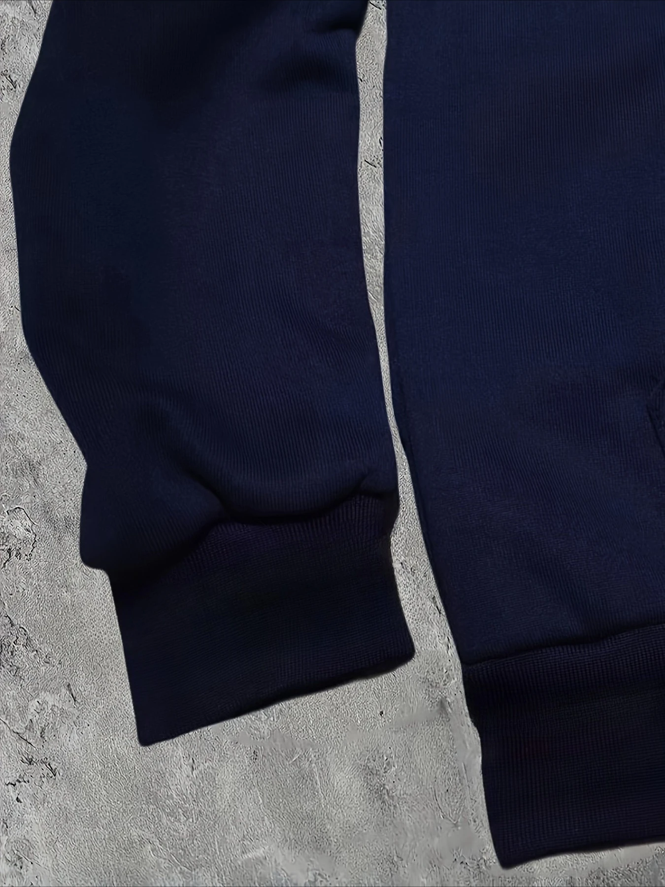 Men's New KING Printed Hooded Sweatshirt & Waist Drawstring Sweatpants Autumn and Winter Warm Set