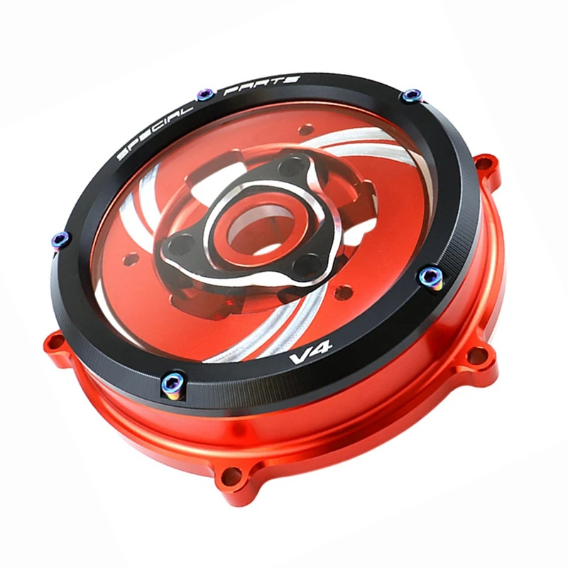 

Clutch Cover Engine Racing Spring Retainer Guard For Ducati Panigale V4 V4S Speciale 2018-2021 Pressure Plate Kit