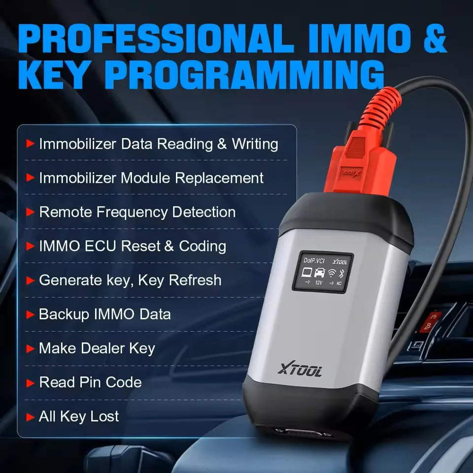 XTOOL XVCI MAX Wireless J2534 Programmer Automotive Diagnostic ECU