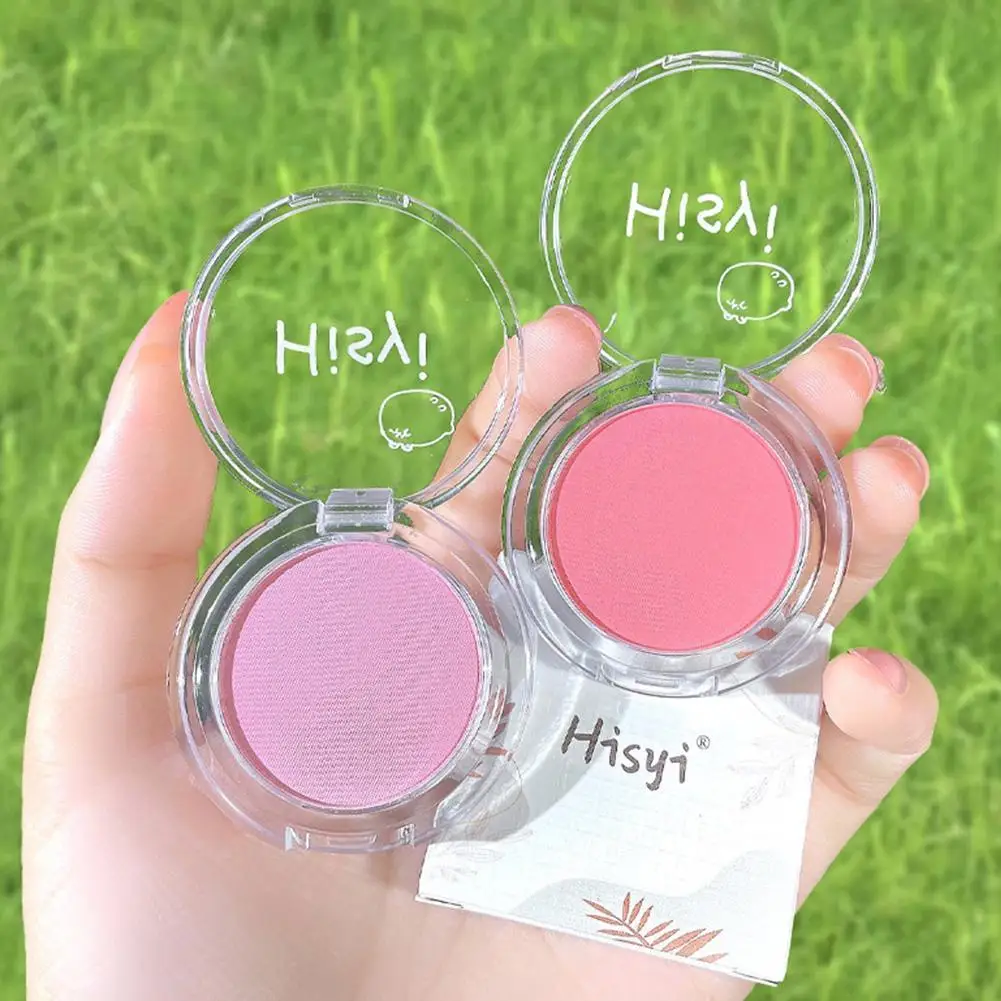 Girl Matte Blush Peach Cream Makeup Orange Pink Blush Red Blush Cheek Cosmetics Blush Tint Blusher Cheek Palette Contour Ro W9J3