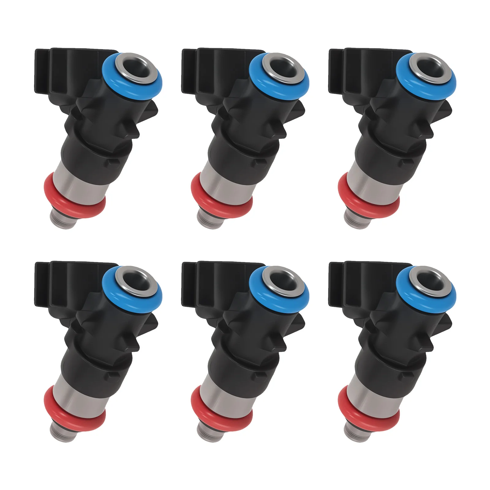 

Set of 6 Fuel Injectors 0280158233 For Chrysler Dodge Ram Jeep 3.6L FJ1147 New