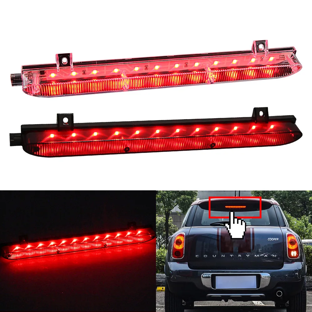 OEM: 63257221834 For Mini Cooper R56 Mini Cooper R60 Countryman 2010-2016 LED Third 3rd High Mount Brake Stop Light