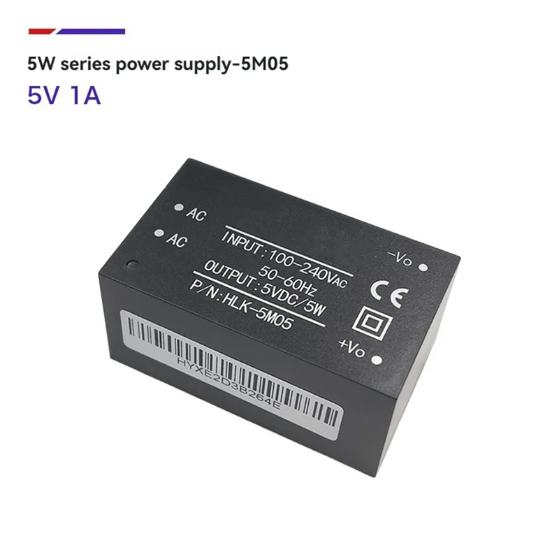 A98Z 5 قطعة AC-DC وحدة امدادات الطاقة 5 قطعة AC-DC معزولة وحدة الطاقة التيار المتناوب تيار مستمر محول 220 فولت إلى 5 فولت وحدة تبديل ذكية HLK