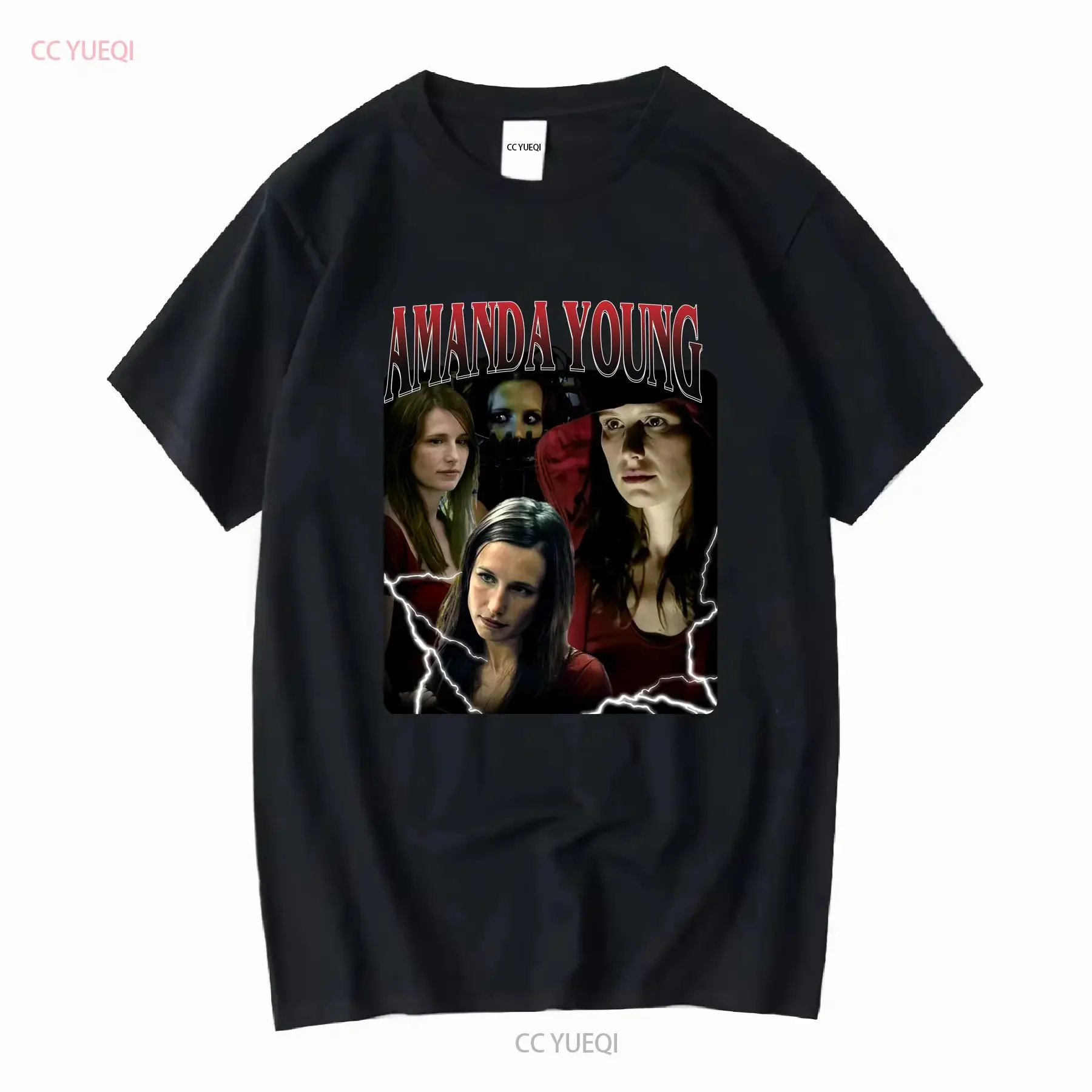 Limited Amanda Young T Shirt Character Movie Bootleg Vintage Retro long or short sleeves vintage Washed streetwear graphic