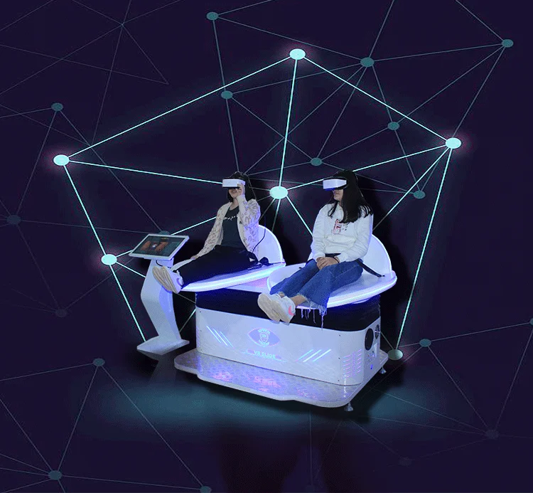 9d Virtual Reality Simulation Rides Game Machine 9d Vr Simulator Slide Ride VR Room Attraction With Vr Helmets