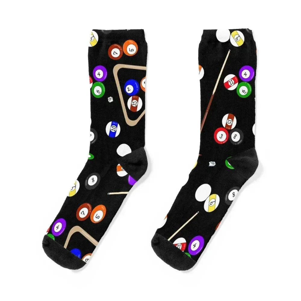 Billiards Socks winter thermal ankle New year's custom sports Men Socks Women's