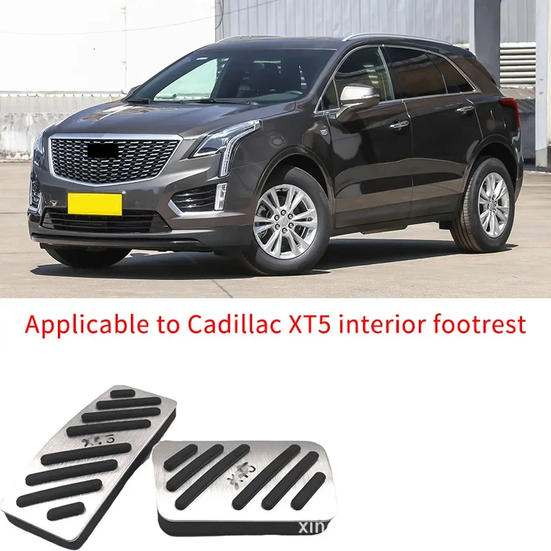 

For Cadillac XT5 interior pedals, no drilling modification, decorative products, throttle, brake pedals