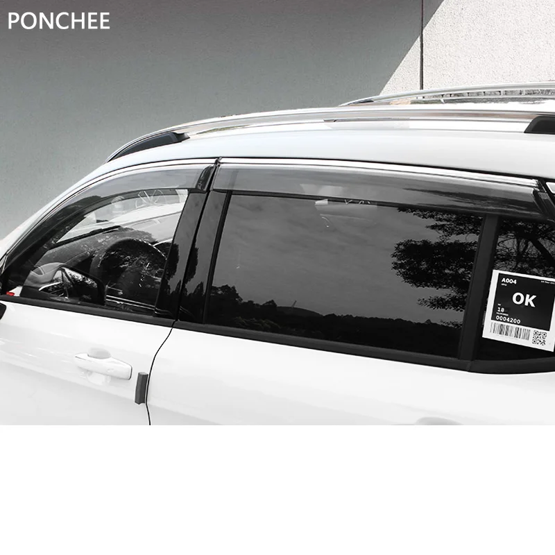 

For Lynk&Co 01 2021-2025 Car Weatherproof Windows Rain Eyebrow Rain Shield Automobile Modification Supplies Practical