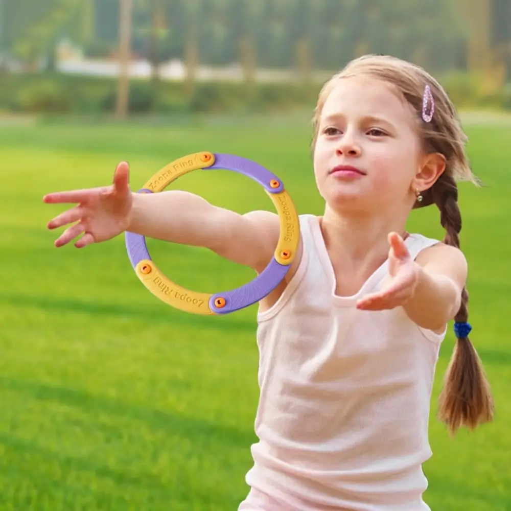 

EVA Outdoor Flying Disc Toy Catching Interactive Versatile Sound Flying Ring Safe Funny Hollow Flying Disc Toys Outdoor Sports