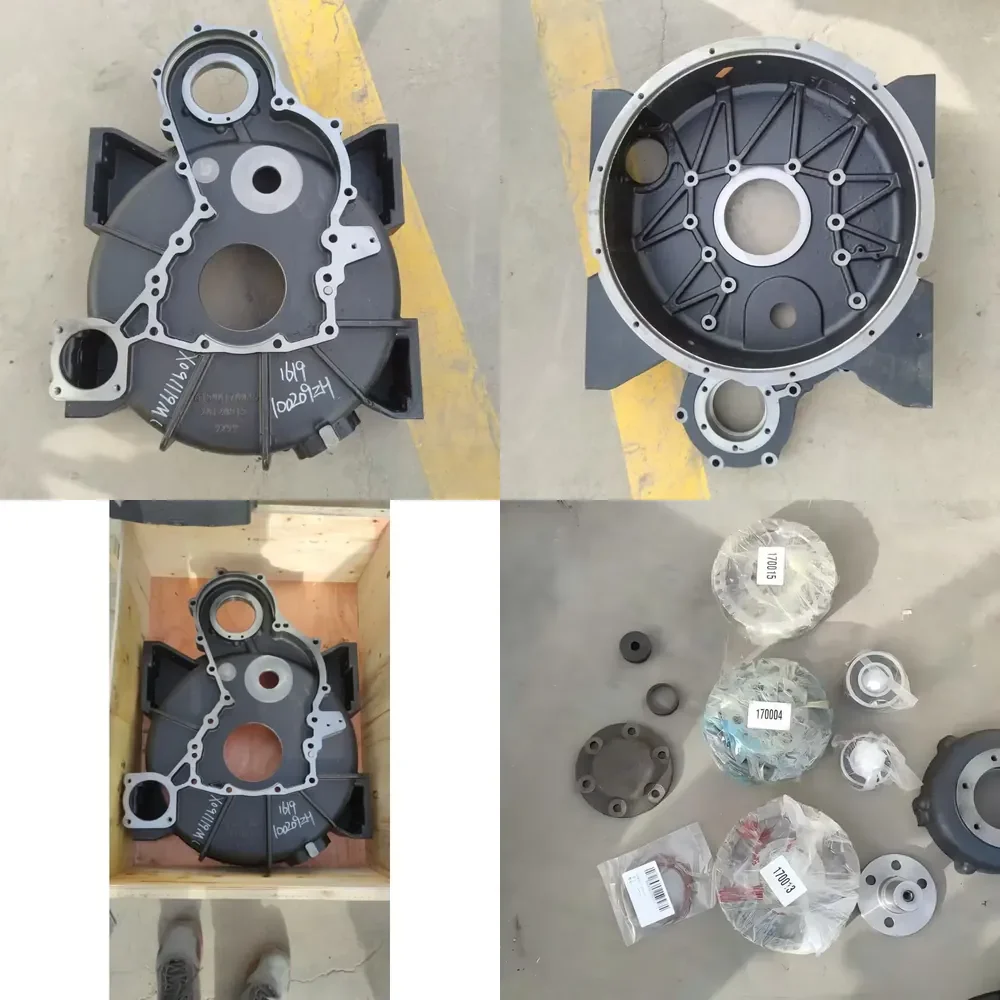 【2026 Hot Selling】 612600011619 WP10.340E32 615Q0170036R Weichai PTO Flywheel Housing Assembly