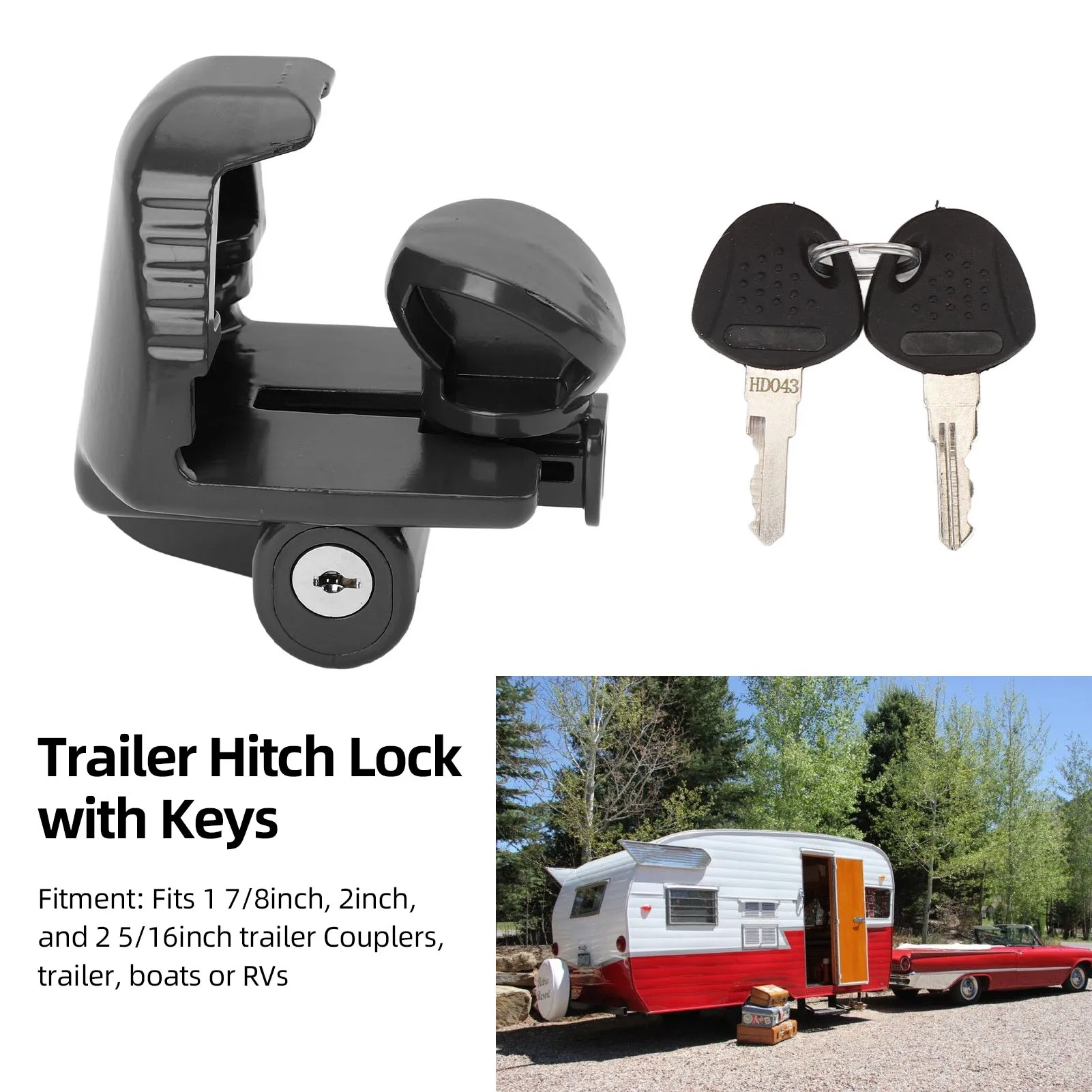 Trailer Hitch Lock …