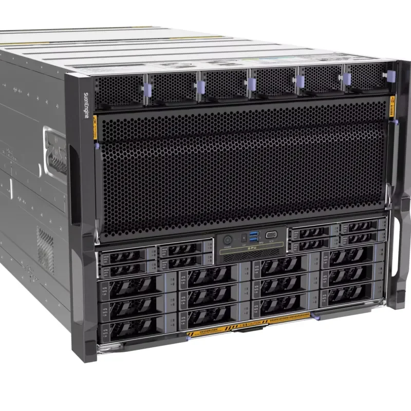 Dual 5th Gen Xeon AI Server 8U Rackmount 8 GPU H20 3TB DDR5 400G NDR High Performance Computing Node for LLM Training Deep