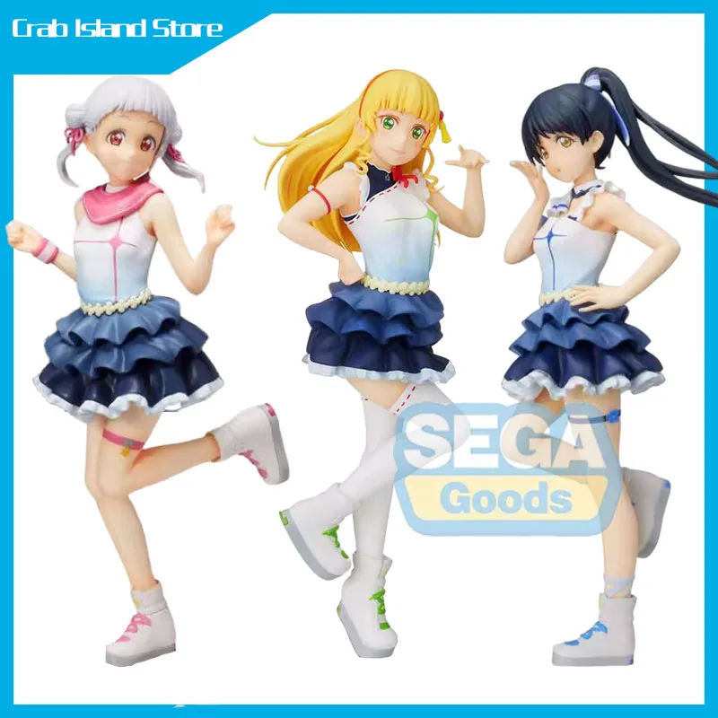 

Фигурки героев аниме «LoveLiveSuperstar», оригинальные Аниме фигурки героев SEGA, хазуки, Рен, араси, чизато, игрушки, коллекция подарков хоббистов