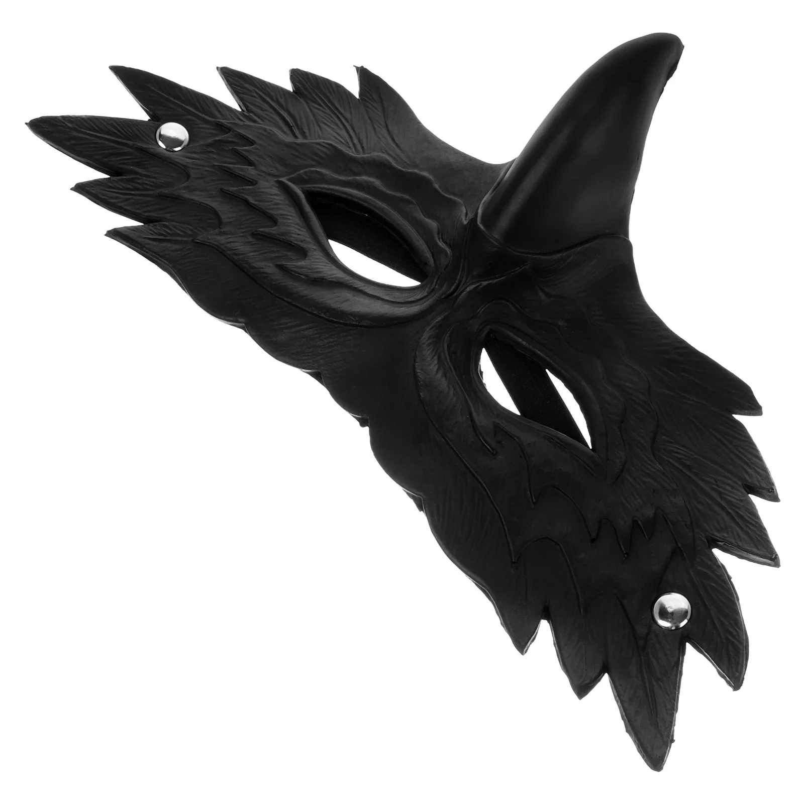 

Fox Fur Wolf Mask Man Animal Costumes Halloween Party Accessory Pu Masquerade for Women