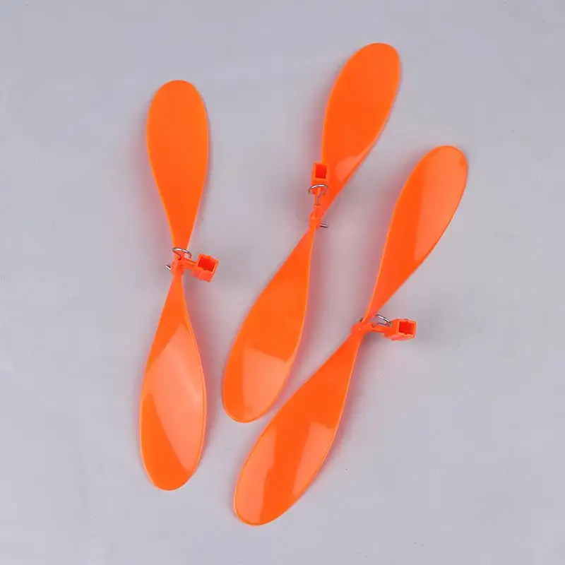 ~Hot Sale 10pcs 180mm Rubber Band Powered Propeller For Model Aircraft Propeller Supply Student Airplane Spinner