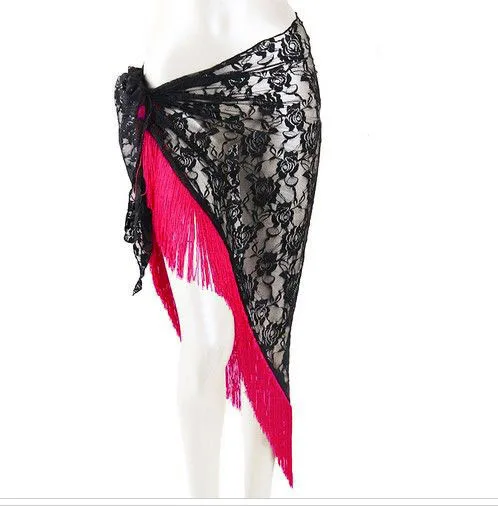 new-style-lady-fringed-triangle-latin-dress-sexy-one-skirt-adult-skirt-latin-dance-dress-costume-women's-black-practice-skirt