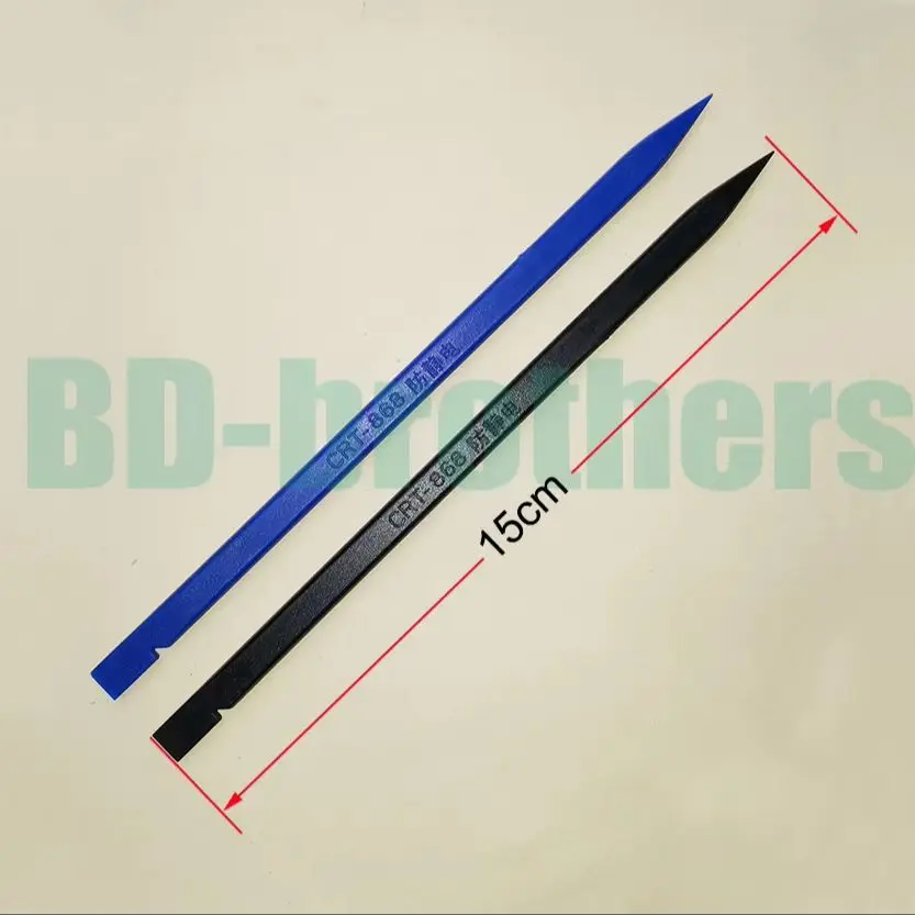 

Black / Blue 15CM Antistatic Plastic Flat Cable Pry Tool Spudger Bar Crowbar Repair Prying Tools for iPhone Android 400pcs/lot