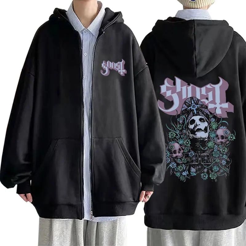 メンズウェア GHOST FLOG GANG HIGH NECK ZIP PULLOVER S720c6a5526ba41dea40b763bccd2e