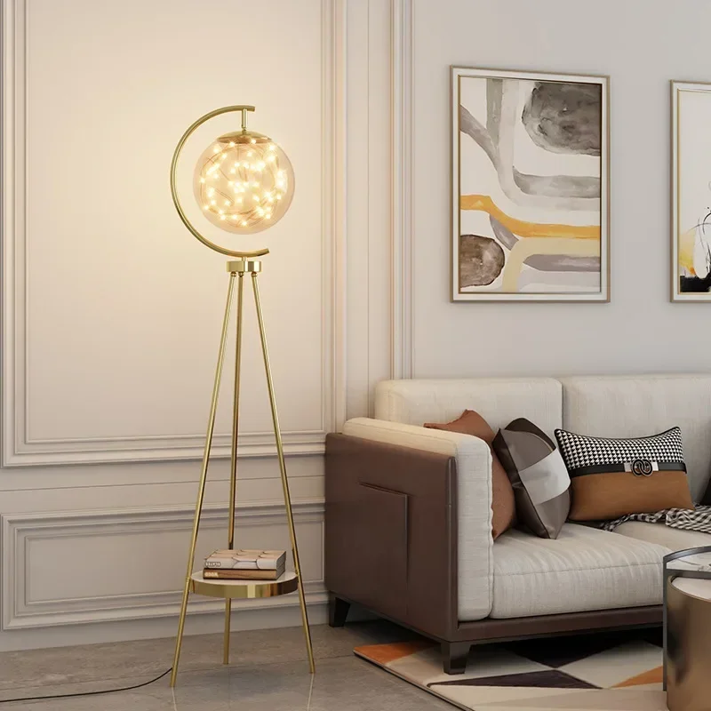 Nordic Gypsy light luxury floor lamp, living room bedroom bedside creative personality modern home