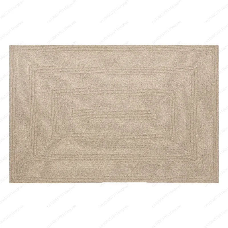 Wool carpet household hand-woven door mat
