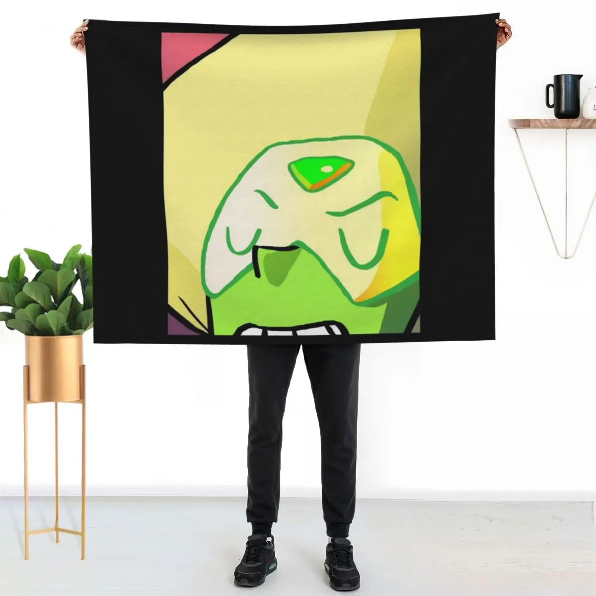 

Peridot Throw Blanket Breathable Lightweight Blanket for Adults Kids