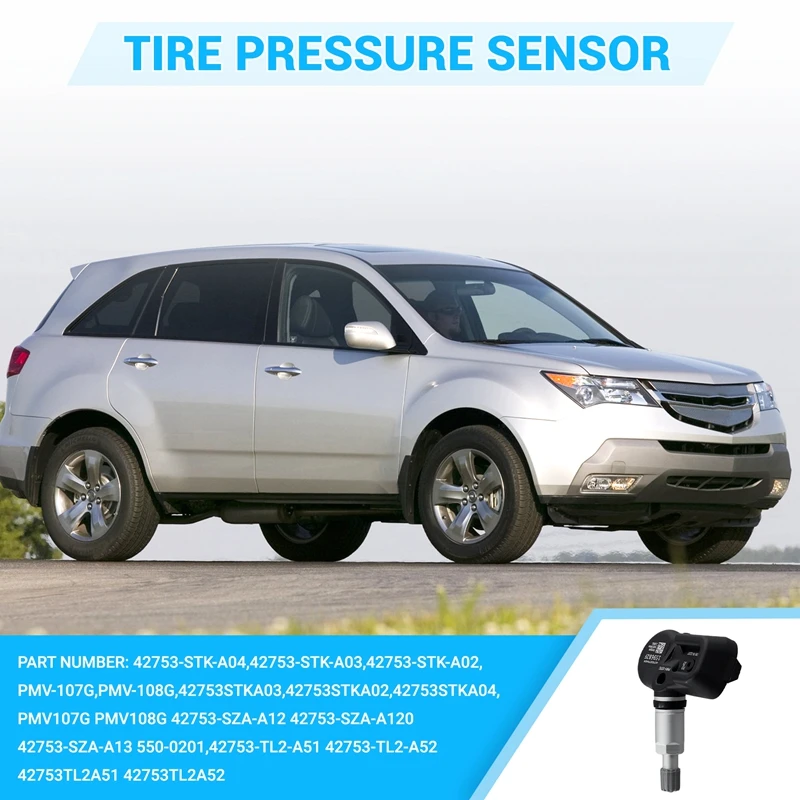 315Mhz New Tire Pressure Sensor 42753-STK-A04 For Acura MDX TSX RDX Honda Pilot 07-15 PMV-107G 42753STKA02 42753STKA03