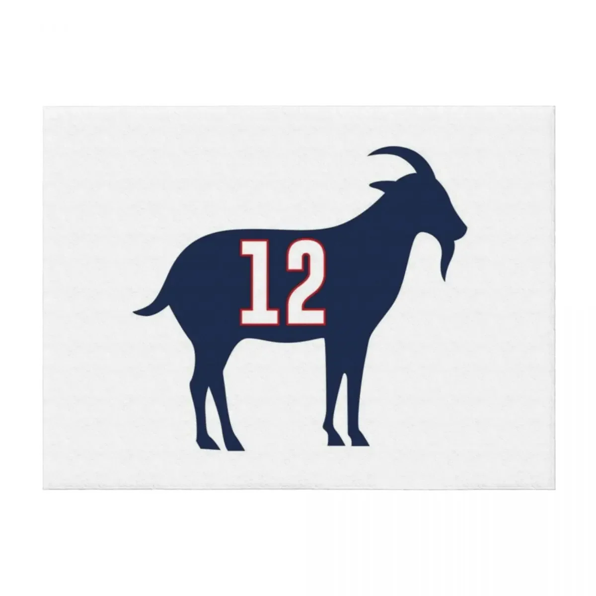 

Twelve Goat Throw Blanket Decoratives Sofas Flannel Fabric Plaid Blankets